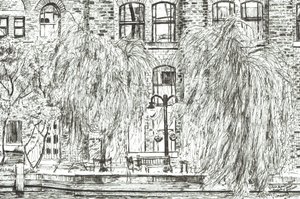 Sürahi ve Piyano Manchester, 2005, (Kağıt üzerine mürekkep) by Vincent Alexander Booth