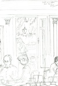 Aziz Emilion Restoranı, 2015 by Vincent Alexander Booth