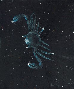 Yengeç burcu, 2016, (tuval üzerine yağlı boya) by Vincent Alexander Booth