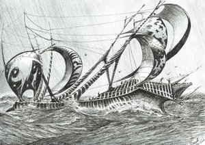 Fırtına yaratıcıları Tiren Denizi, 2018 by Vincent Alexander Booth