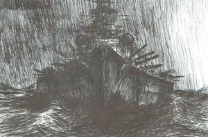 Tirpitz ağır havada 1942, 2004 by Vincent Alexander Booth