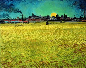 Yaz akşamı, 1888. by Vincent van Gogh
