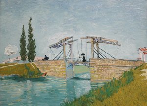 Langlois köprüsü Langlois köprüsü, 1888. by Vincent van Gogh