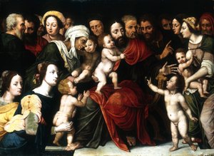 Küçük Çocuklu İsa, c1559-1589
