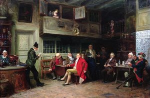 Kalabalıklar ile pub iç by Vincent Stoltenberg Lerche