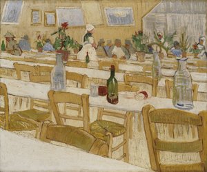 Bir Restoran İç Mekanı, 1887-88 by Vincent van Gogh
