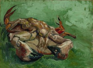Sırt üstü yatan bir yengeç, 1889 by Vincent van Gogh