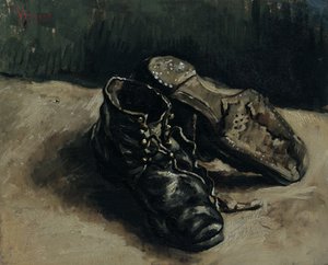 Bir çift ayakkabı, 1886 by Vincent van Gogh