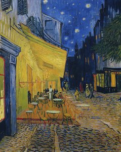 Kafe Terası, Place du Forum, Arles, 1888