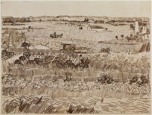 Hasat by Vincent van Gogh