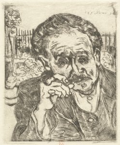 Dr. Gachet (Pipolu Adam) by Vincent van Gogh
