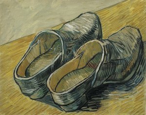 Bir çift deri takunya. 1889 by Vincent van Gogh