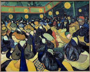 La salle de danse a Arles Tablosu Vincent Van Gogh (1853-1890) 1888 Güneş. 0,65x0,81 m Paris, musee d