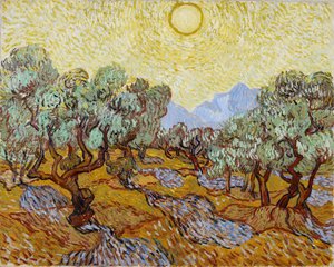 Zeytin ağaçları by Vincent van Gogh