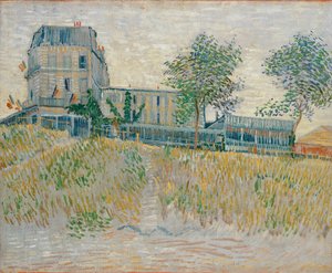 Sirene Restoranı, Asnieres, 1887 by Vincent van Gogh