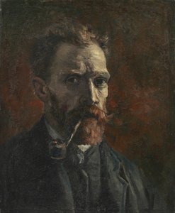Borulu otoportre by Vincent van Gogh