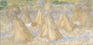Buğday Demetleri, Temmuz 1890 (tuval üzerine yağlı boya) by Vincent van Gogh
