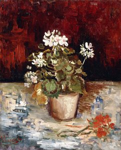 Natürmort Sardunya Potu, 1886 by Vincent van Gogh