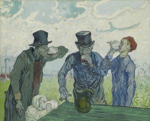 İçenler, 1890 by Vincent van Gogh