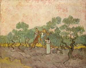 Zeytin Toplayıcıları, Saint-Remy by Vincent van Gogh