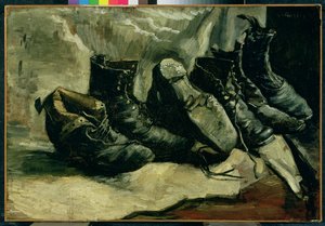 Üç Çift Ayakkabı by Vincent van Gogh