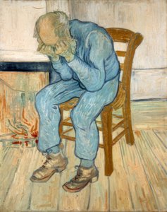 yas tutan yaşlı adam by Vincent van Gogh