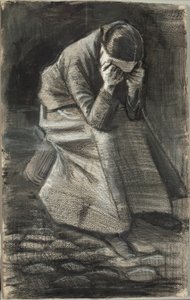Ağlayan kadın by Vincent van Gogh