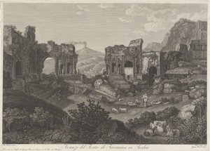 Tiyatro van Taormina Sicilya