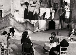 Chioggia Caddesi (siyah-beyaz fotoğraf) by Vincenzo Balocchi