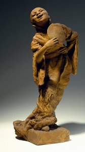 Şarkıcı, Vincenzo Gemito (1852-1929), pişmiş toprak heykeller, İtalya