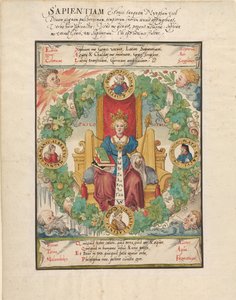 Enthroned Felsefe, 16. yüzyılın ortalarında.