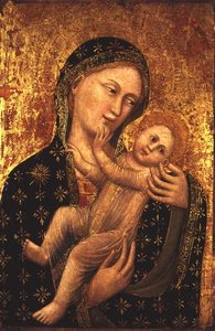 Madonna ve Çocuk (panel) by Vitale da Bologna