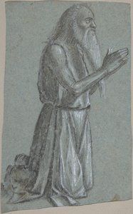 Aziz Jerome recto, Mızraklı Asker, 1460-1525. by Vittore Carpaccio