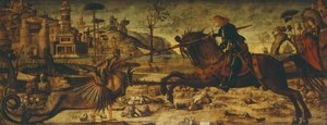 Aziz George ve Ejderha by Vittore Carpaccio