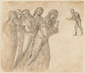 Bakire ve Diğer Dört Kadın by Vittore Carpaccio