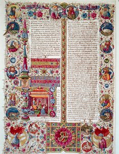 Taddeo Crivelli (1425-1479) tarafından Borso d