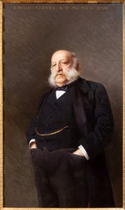 Fontanellato, Labirinto della Masone, Franco Maria Ricci Sanat Koleksiyonu: "Yayıncı Emilio Treves