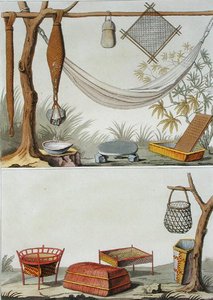 Ev Aletleri ve Mobilyaları, Carib Kabilesi, Hollanda Antilleri, Jules Ferrario
