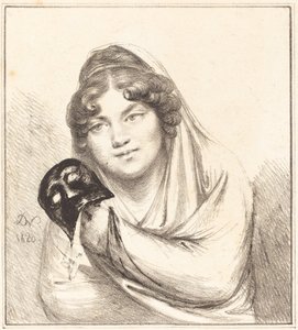 Maskeli Kız by Vivant Denon