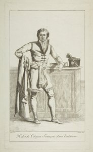 Fransız Vatandaşının İç Kıyafetleri, 1794.