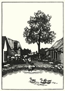 Thomas Hardy'nin Tess Of The D'Urbervilles için illüstrasyonu (gravür)