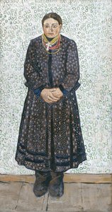 Ukraynalı Köylü Kadın, 1910-1911 by Vladimir Davidovich Burliuk