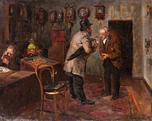 Kuyumcularda, 1917 by Vladimir Egorovic Makovsky