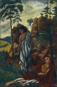 Alegorik Bir Sahne, 20. yüzyılın başlarında. by Vladimir Petrovich Drittenpreis