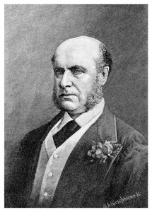 Sir Hercules Robinson, İngiliz sömürge yöneticisi 1886. by WA Hirschmann