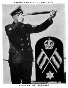 Sinyal Yeoman, 1937.