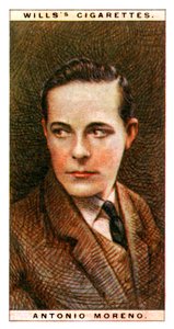 Antonio Moreno 1887-1967, İspanyol aktör, 1928.