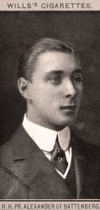 HH, PR. Battenbergli İskender, 1908. by WD and HO Wills