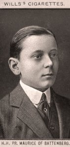 HH, PR. Battenbergli Maurice, 1908. by WD and HO Wills