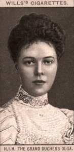 H.I.H Büyük Düşes Olga, 1908. by WD and HO Wills